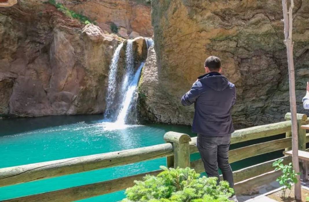 Torosların artık gizli olmayan cenneti: Konya'daki şelaleyi bir de kışın görün 9